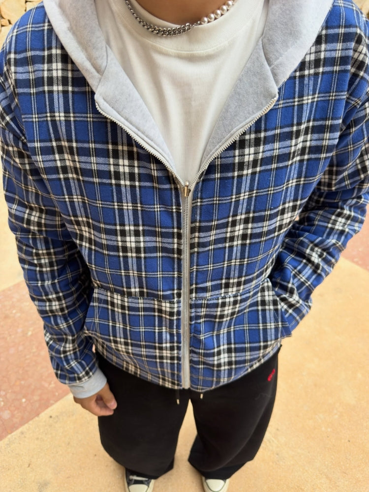 STGALLERY Inside Out Checkered Zipper